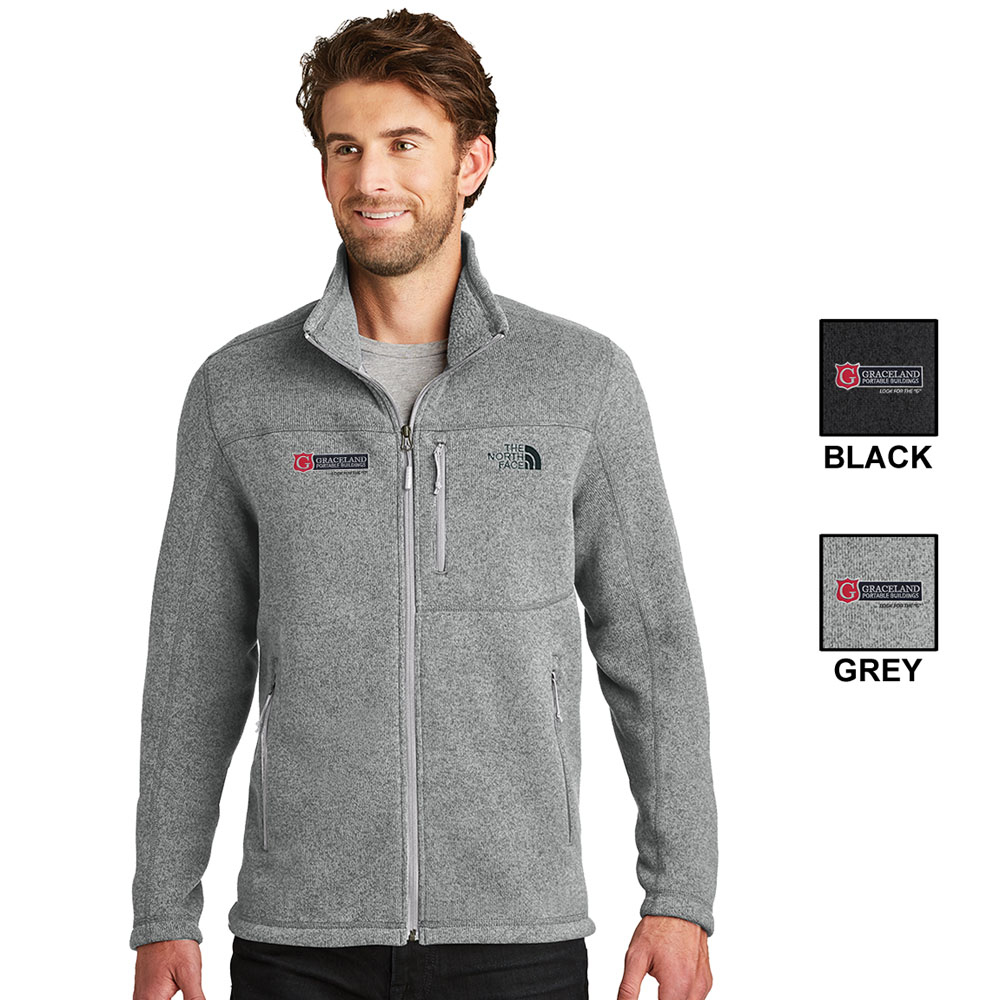 THE NORTH FACE SWEATER FLEECE JACKET