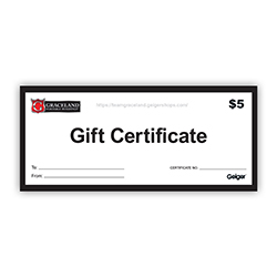 GRACELAND SWAG STORE $5 GIFT CERTIFICATE